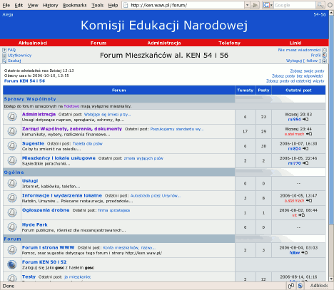 miniaturka strony forum ken.waw.pl